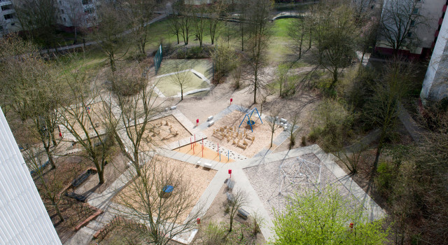 Weisse Siedlung - Zentraler Spielplatz